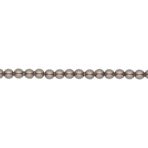 Pearl 1000pk brown, Swarovski® 3mm round 5810 image number 0