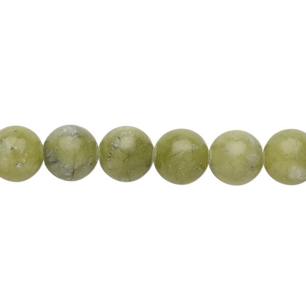 Connemara marble 1pkg1, round bead natural 15.5 inch 8mm image number 0
