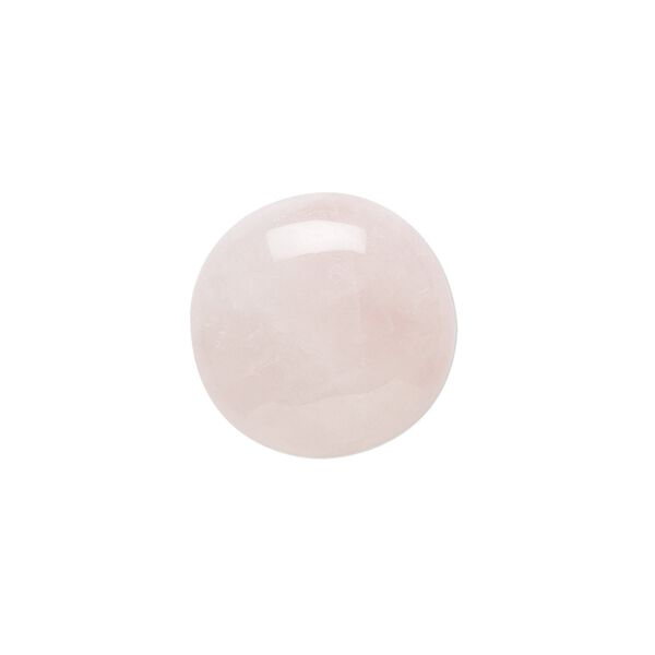 Rose quartz 1pkg2, calibrated round cab natural 18mm image number 0
