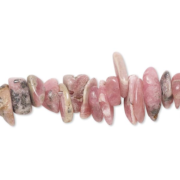 Rhodochrosite 1pkg1, chip bead natural 8 inch medium image number 0