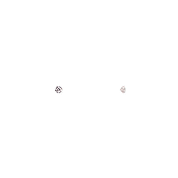 Gem, cubic zirconia, sapphire rose, 1.5mm faceted round, Mohs hardness 8-1/2. Sold per pkg of 10. image number 0