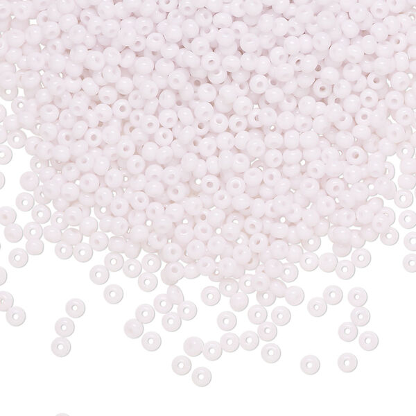 Seed bead, Preciosa Ornela Czech glass, pkg/500g, #11 rocaille, opaque pink, (73420). image number 0