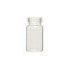 Component, glass / cork / nickel-finished steel, clear, 22x11mm bottle with stopper and screw eye. Sold per pkg of 10. image number 2