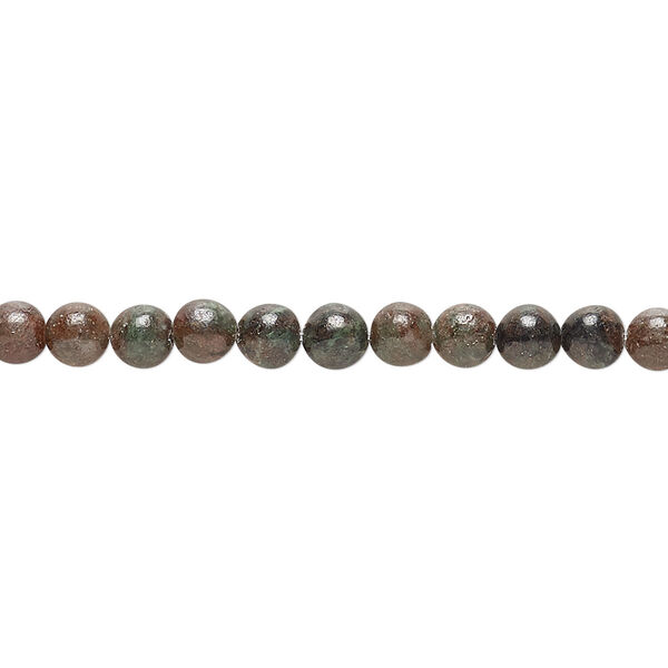 Kashgar garnet 1pkg1, round bead natural 15.5-16 inch 4mm image number 0