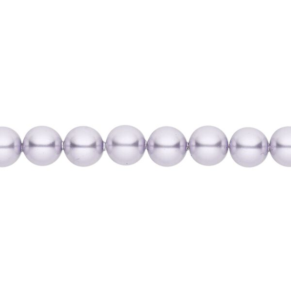 Pearl 500pk lavender, Crystal Passions® 6mm round 5810 image number 0