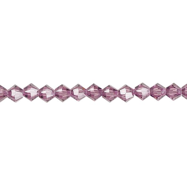 Bead 48pk iris, Crystal Passions® 4mm bicone 5328 image number 0