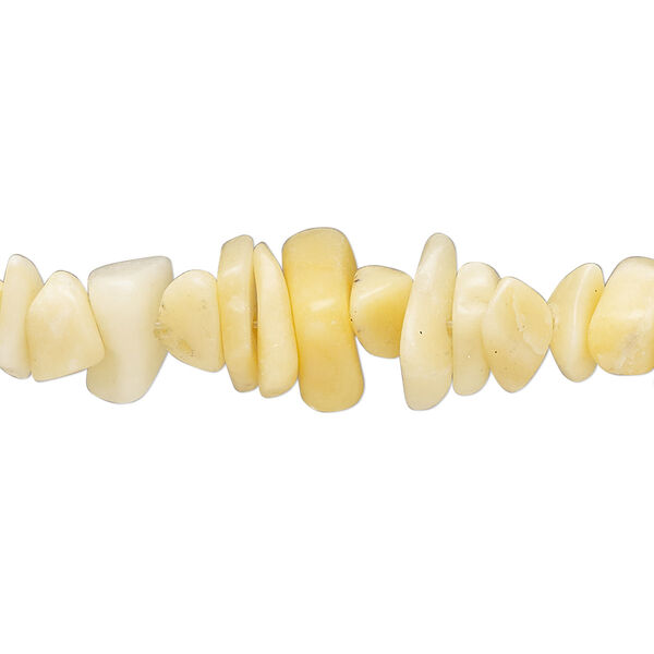 Golden "jade" 1pkg1, chip bead natural 15.5-16 inch medium image number 0