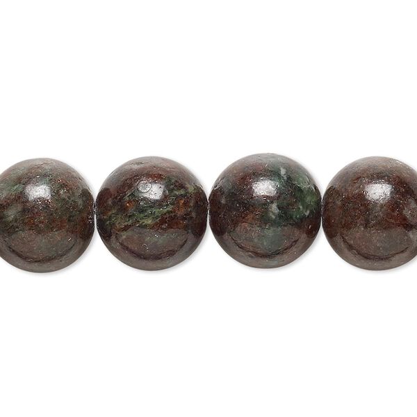 Kashgar garnet 1pkg1, round bead natural 15.5-16 inch 12mm image number 0