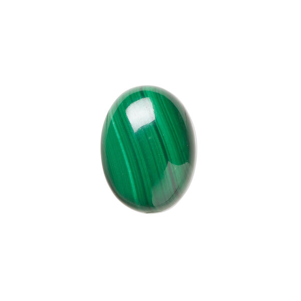 Malachite 1pkg1, calibrated oval cab natural 16x12mm image number 0