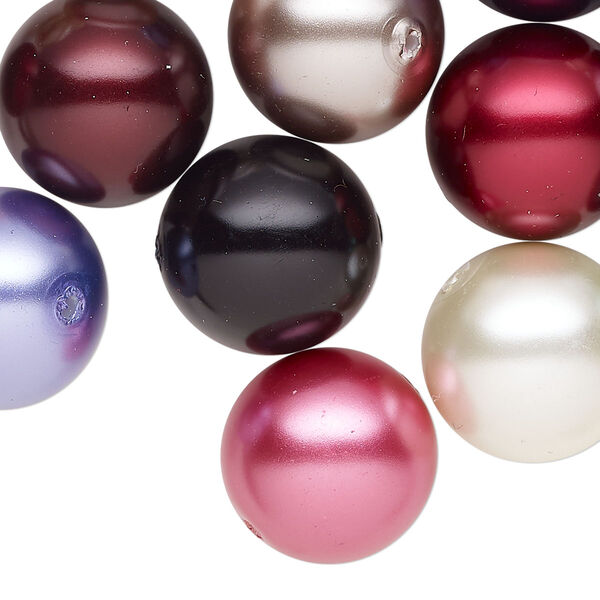 Pearl mix 26pk mixed colors, Celestial Crystal® 16mm round image number 0
