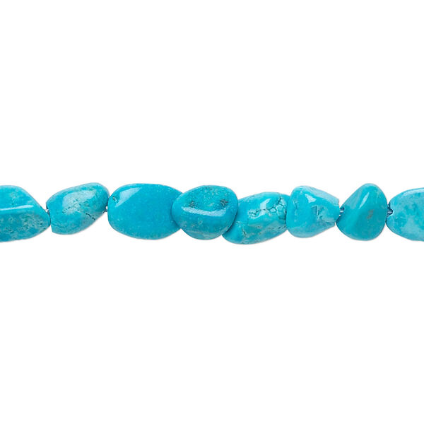 Magnesite 1pkg1, pebble / chip bead 15 inch small to extra-large / small image number 0