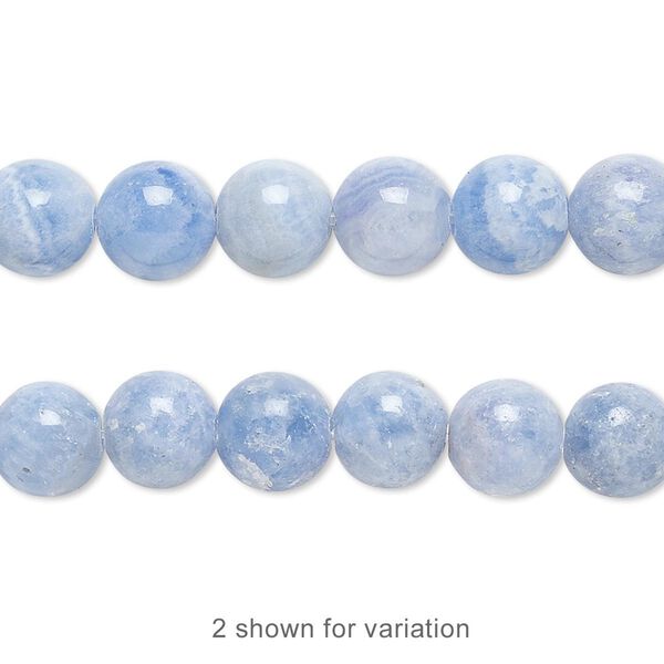 Italian "onyx" 1pkg1, round bead 15.5-16 inch 8mm image number 0