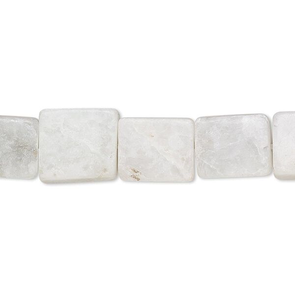 Amazonite 1pkg1, flat rectangle bead natural 15 inch 11x9mm-12x10mm image number 0