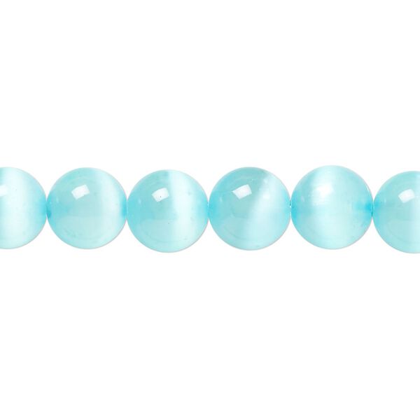 Selenite 1pkg1, round bead 15.5-16 inch 8mm image number 0