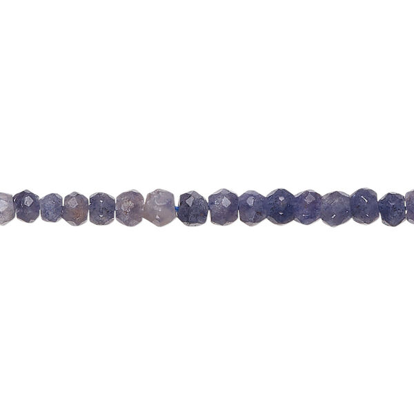 Quartz 1pkg1, hand-cut faceted rondelle bead 12 inch 3x2mm-4x3mm image number 0