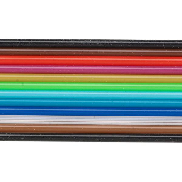 Cord, silicone, assorted colors, 2.2mm tube. Sold per pkg of (12) 18-inch sections. image number 0