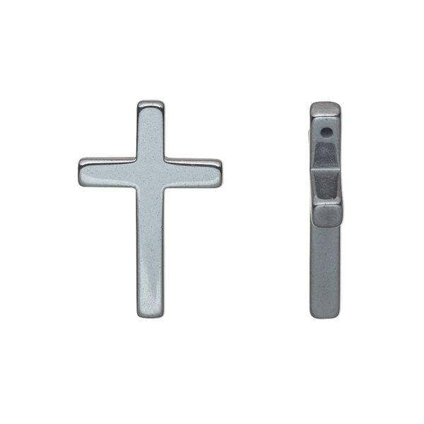 Hemalyke™ 1pkg4, double-sided cross drop 22.5x15mm image number 0