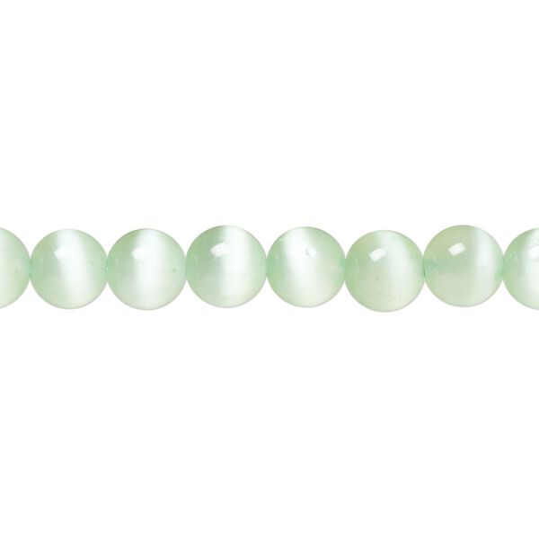 Selenite 1pkg1, round bead 15.5-16 inch 6mm image number 0