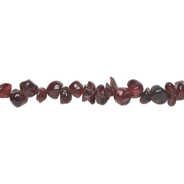Bead, garnet (natural), mini chip, Mohs hardness 7 to 7-1/2. Sold per 15-inch strand. image number 0