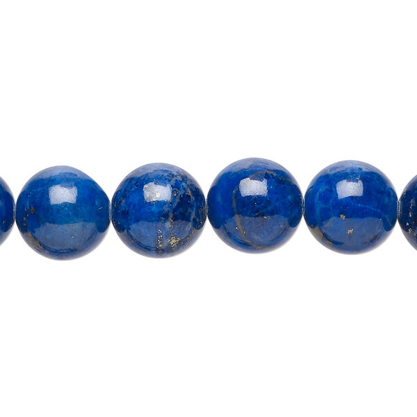 Lapis lazuli 1pkg1, round bead natural 15.5-16 inch 10mm image number 0