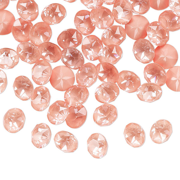 Chaton 288pk crystal flamingo ignite, Swarovski® 6.14-6.32mm round SS29 1088 image number 0