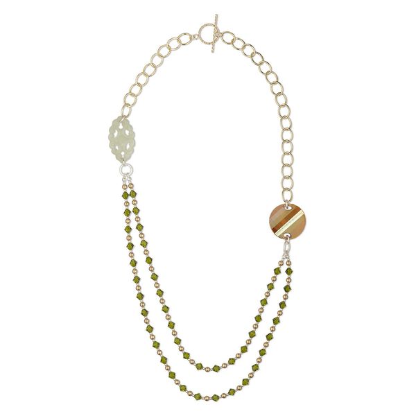 Necklace, One of a Kind jewelry, 24 inches. Only one available. image number 0