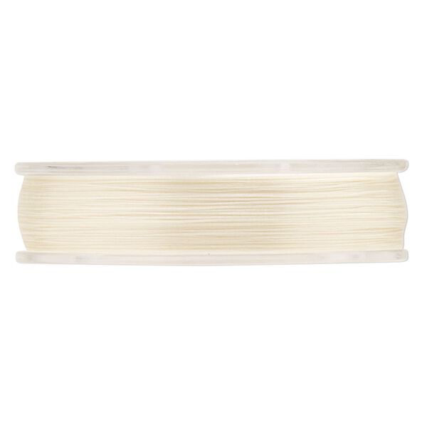 Thread, One-G™, nylon, pkg/250 yards, cream, size 0. image number 1