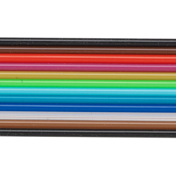 Cord, silicone, assorted colors, 2.2mm tube. Sold per pkg of (12) 18-inch sections. image number 0
