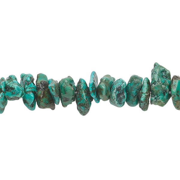 Turquoise 1pkg1, chip bead B grade, 15.5-16 inch medium image number 0