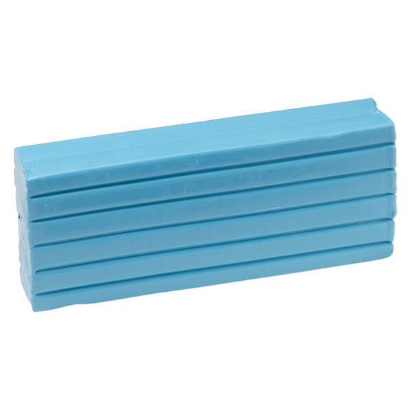 Polymer clay, Sculpey® PREMO, turquoise. Sold per 8-ounce bar. image number 0