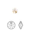 Drop 144pk light Colorado topaz, Swarovski® 8mm pendant mini disk 6428 image number 0