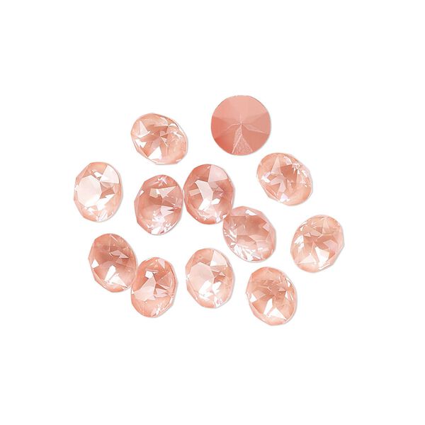 Chaton 12pk crystal flamingo ignite, Crystal Passions® 6.14-6.32mm round SS29 1088 image number 0