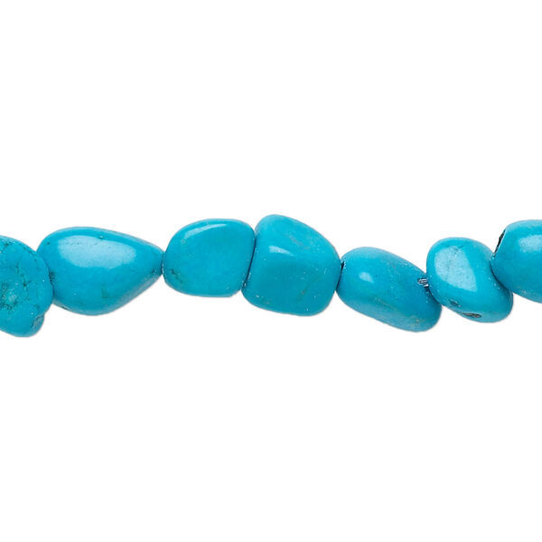 Magnesite 1pkg1, pebble / chip bead 15 inch small to extra-large / medium image number 0