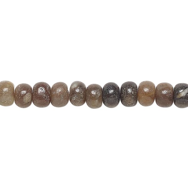 Multi-sapphire 1pkg1, hand-cut rondelle bead 14 inch 6x3mm-7x5mm image number 0