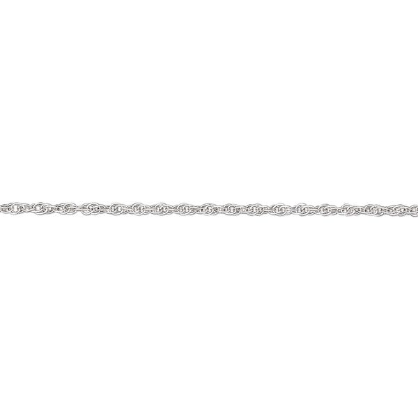 Chain, Gossamer™, sterling silver, 1mm triple rope. Sold per 50-foot spool. image number 0