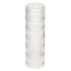Organizer jar, Space Saver, plastic, clear, 1-5/8 x 7/8 inches. Sold per 6-piece set. image number 1