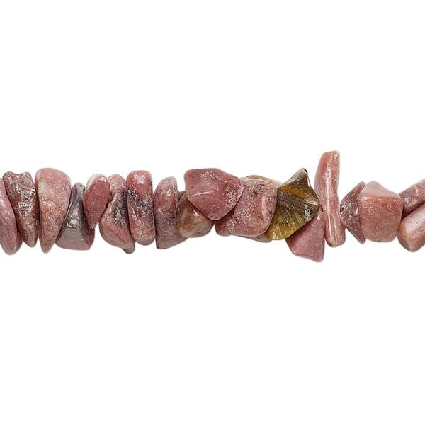 Rhodonite 1pkg1, chip bead natural 15 inch small image number 0