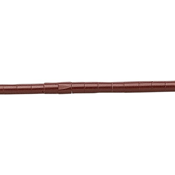 Bead, "pipestone" (imitation) (plastic), 2-3mm heishi. Sold per 22-inch strand. image number 0
