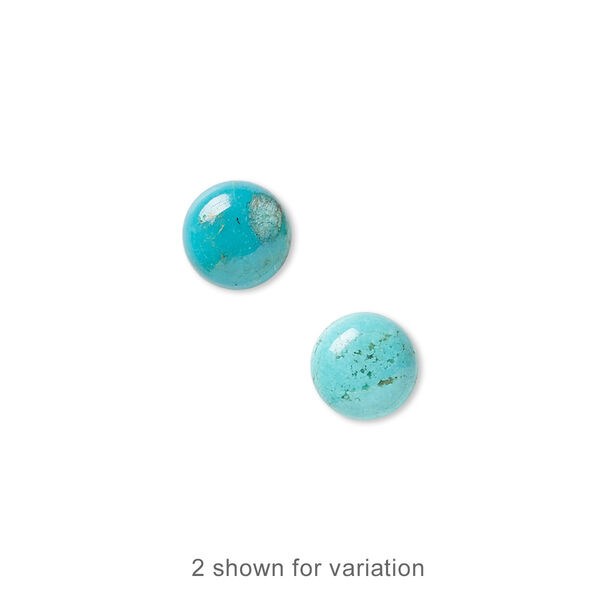 Turquoise 1pkg4, calibrated round cab C grade, 8mm image number 0