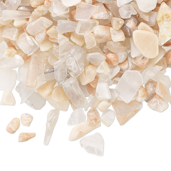 Multi-moonstone 1pkg1, undrilled inlay chip natural 2 oz mini image number 0