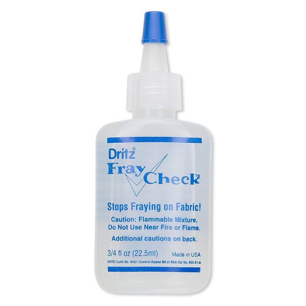 Adhesive, Dritz®Fray Check™, pkg/0.75-ounce bottle, clear. image number 0