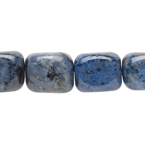 Dumortierite 1pkg1, tumbled nugget bead natural 15.5-16 inch medium image number 0