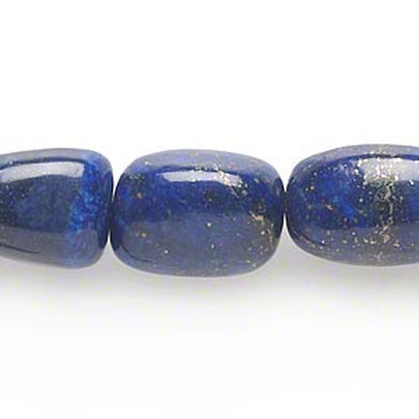 Lapis lazuli 1pkg1, nugget bead 15 inch medium image number 0