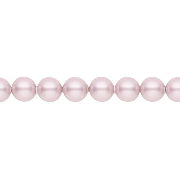 Pearl 500pk powder rose, Swarovski® 6mm round 5810 image number 0