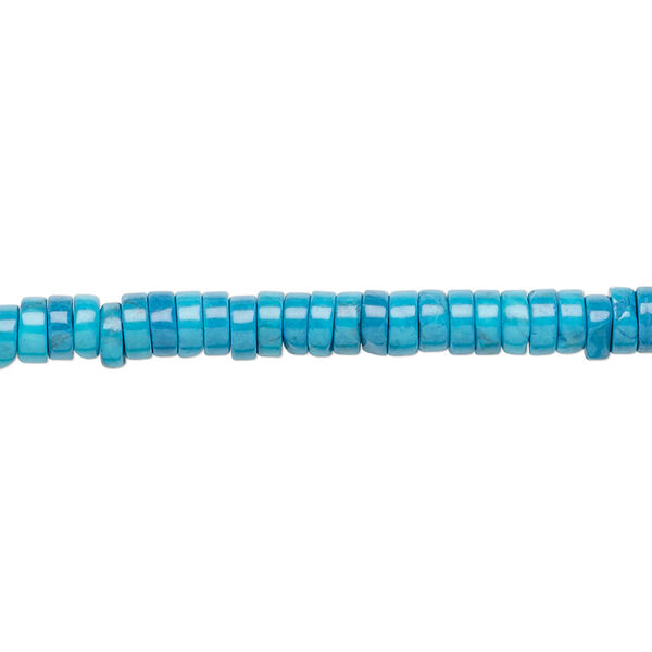 Howlite 1pkg1, heishi bead 15.5-16 inch 4x2mm image number 0