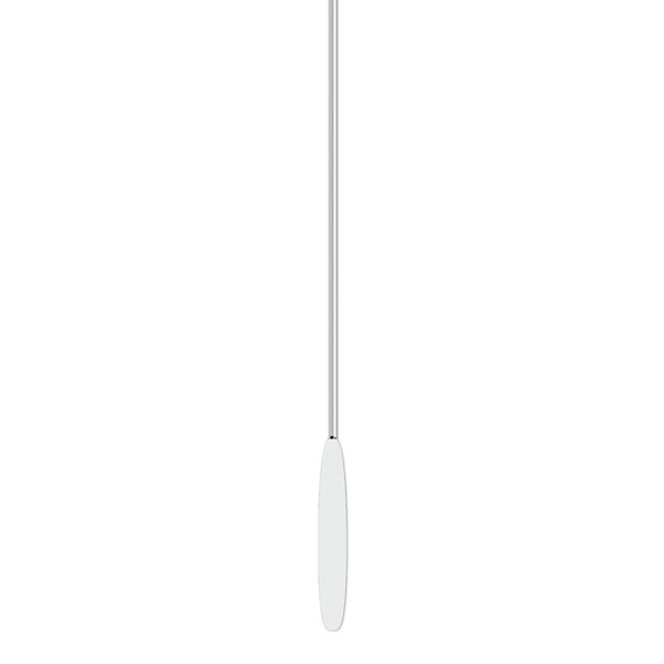Paddle pin, sterling silver, 2 inches long with 1/2 inch paddle, 23 gauge. Sold per pkg of 10. image number 0