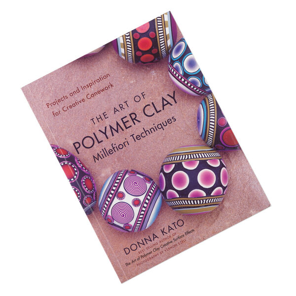 Book, "The Art of Polymer Clay: Millefiori Techniques" by Donna Kato. Sold individually. image number 0
