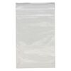 Bag 1pkg100 Tite-Lip™, anti-tarnish plastic, transparent clear, 4x6-inch top zip. image number 1