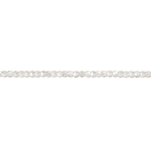 Bead 1440pk crystal silver shade, Swarovski® 2mm round 5000 image number 0