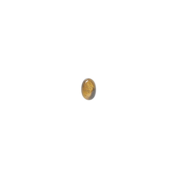 Tigereye 1pkg16, calibrated oval cab natural B grade, 6x4mm image number 0